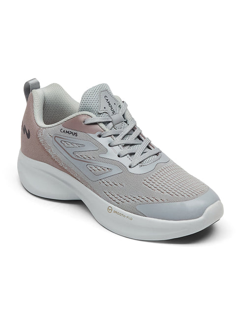 GLIMPSE Grey Women's Running Shoes